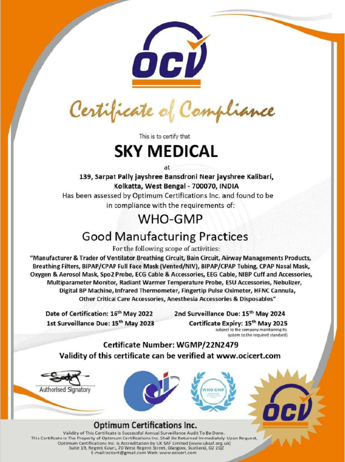 WHO GMP SKY MEDICAL